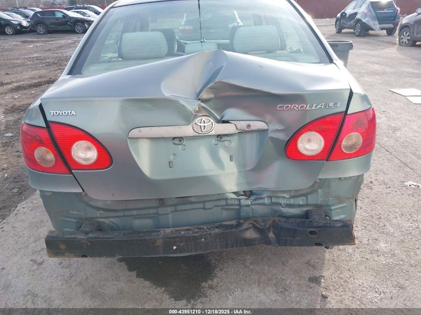 2007 Toyota Corolla Le VIN: 2T1BR32E77C765733 Lot: 43951210