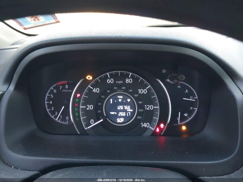 2016 Honda Cr-V Lx VIN: 5J6RM4H31GL074967 Lot: 43951216