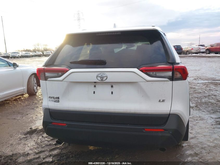 2019 Toyota Rav4 Le VIN: JTMK1RFVXKD512888 Lot: 43951220