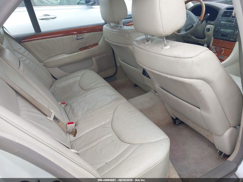 2002 Lexus Ls 430 VIN: JTHBN30F120086243 Lot: 43951221