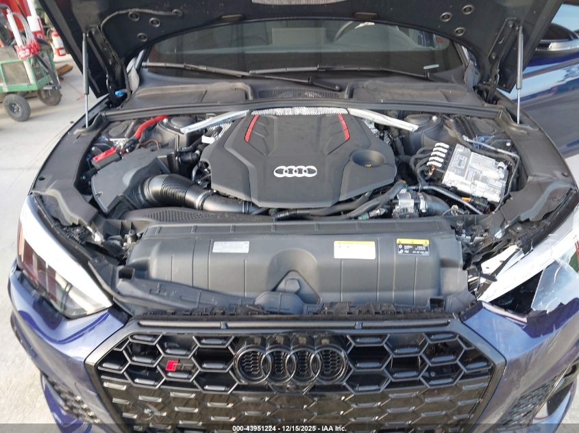 2025 Audi S5 Sportback Premium Tfsi Quattro Tiptronic VIN: WAUC4CF57SA009312 Lot: 43951224