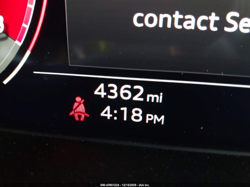 2025 Audi S5 Sportback Premium Tfsi Quattro Tiptronic VIN: WAUC4CF57SA009312 Lot: 43951224