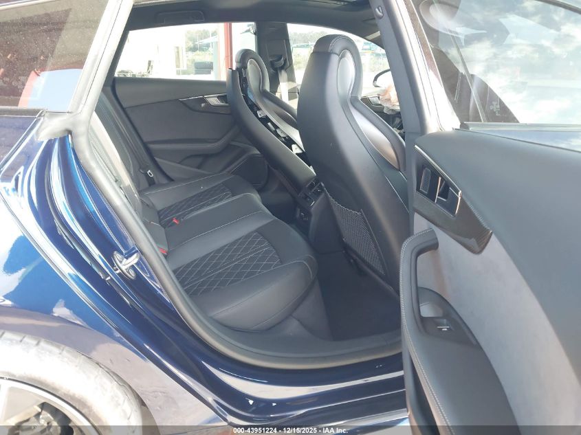 2025 Audi S5 Sportback Premium Tfsi Quattro Tiptronic VIN: WAUC4CF57SA009312 Lot: 43951224