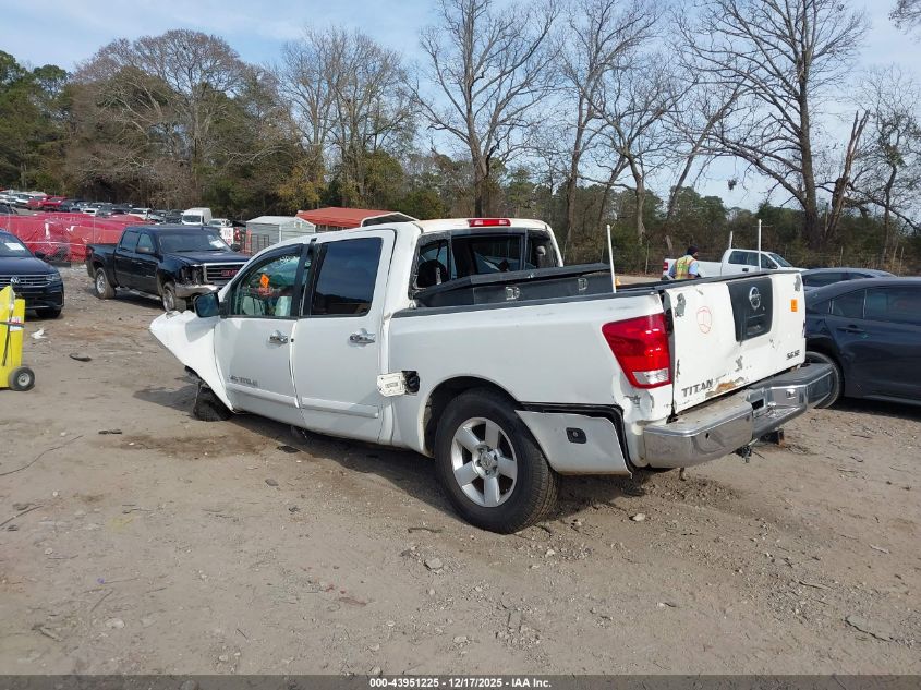 2005 Nissan Titan Se VIN: 1N6BA07A45N567873 Lot: 43951225