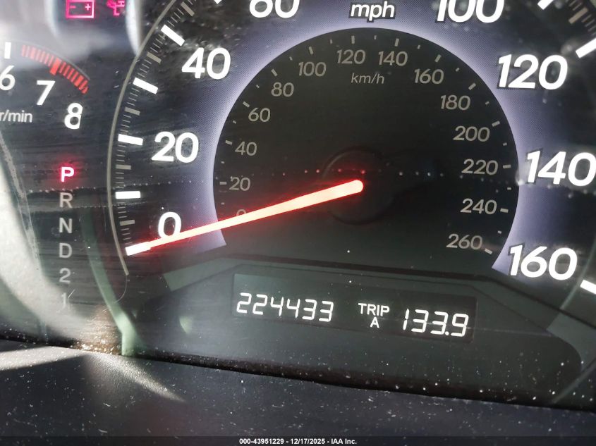 2009 Honda Odyssey Ex VIN: 5FNRL38459B047708 Lot: 43951229