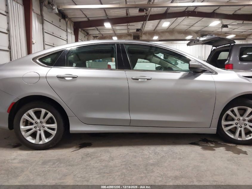 2016 Chrysler 200 Limited VIN: 1C3CCCAG0GN141699 Lot: 43951230