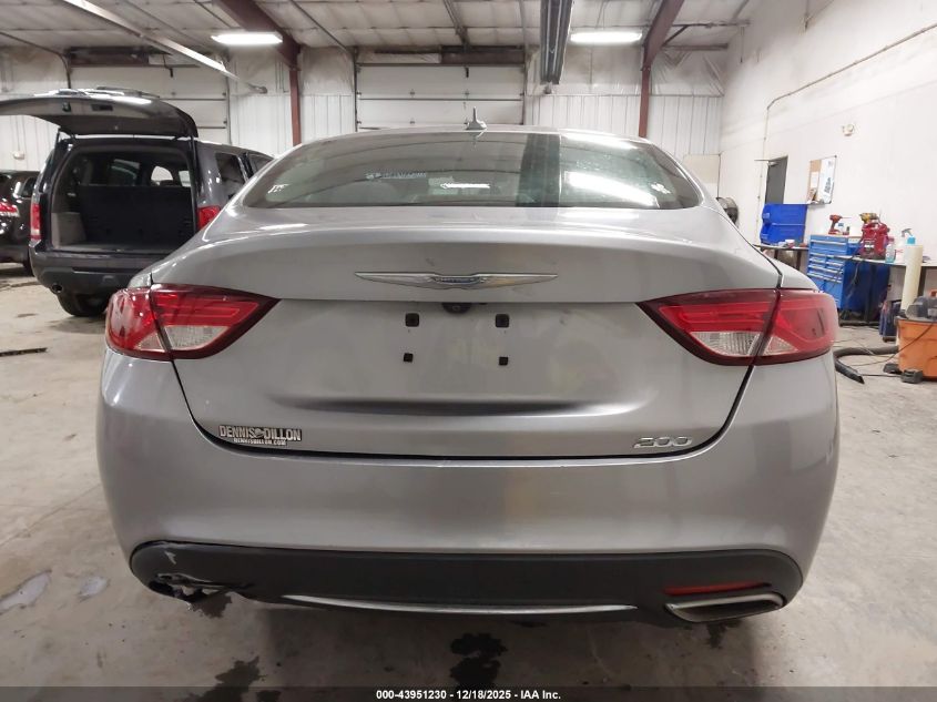 2016 Chrysler 200 Limited VIN: 1C3CCCAG0GN141699 Lot: 43951230