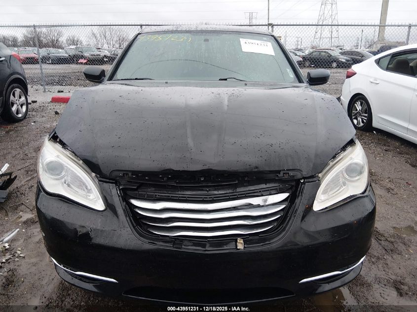 2012 Chrysler 200 Touring VIN: 1C3CCBBB5CN288608 Lot: 43951231