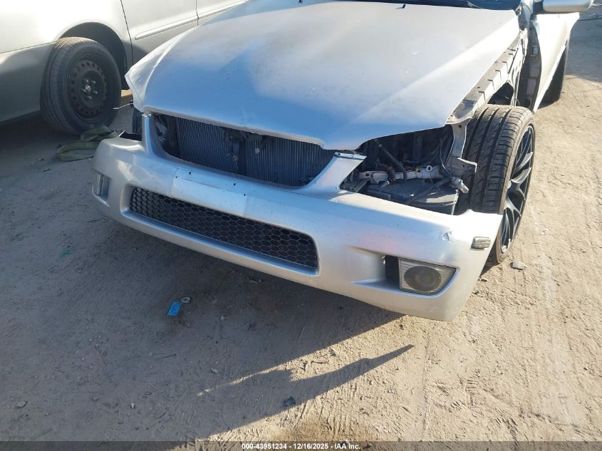 2002 Lexus Is 300 Base W/5-Speed Manual VIN: JTHBD192820057510 Lot: 43951234