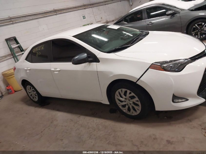 2018 Toyota Corolla Le VIN: 5YFBURHE6JP818230 Lot: 43951236