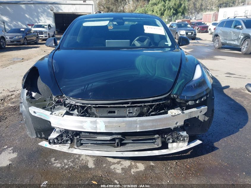 2022 Tesla Model 3 Rear-Wheel Drive VIN: 5YJ3E1EA9NF323462 Lot: 43951239