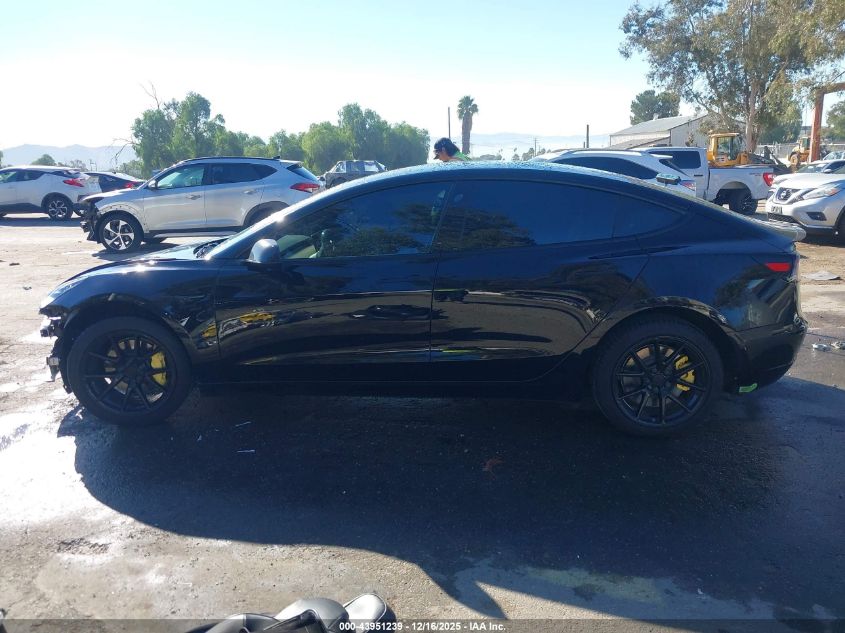 2022 Tesla Model 3 Rear-Wheel Drive VIN: 5YJ3E1EA9NF323462 Lot: 43951239