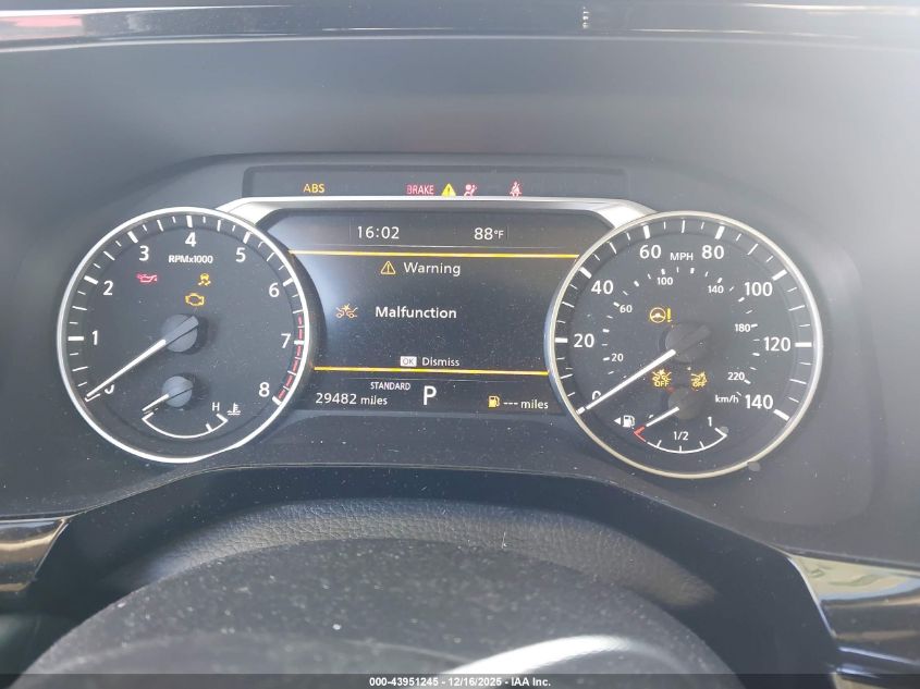 2024 Nissan Pathfinder Sl Fwd VIN: 5N1DR3CB1RC255012 Lot: 43951245