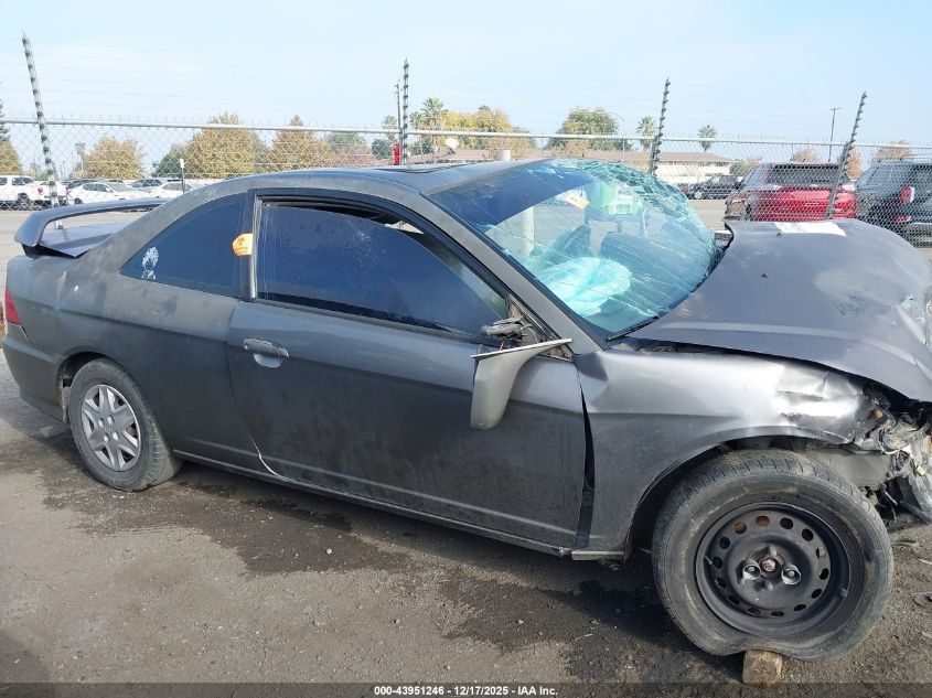 2005 Honda Civic Ex VIN: 1HGEM22945L067354 Lot: 43951246