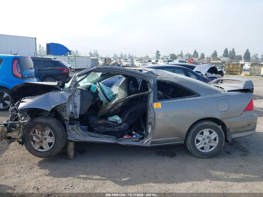 2005 Honda Civic Ex VIN: 1HGEM22945L067354 Lot: 43951246