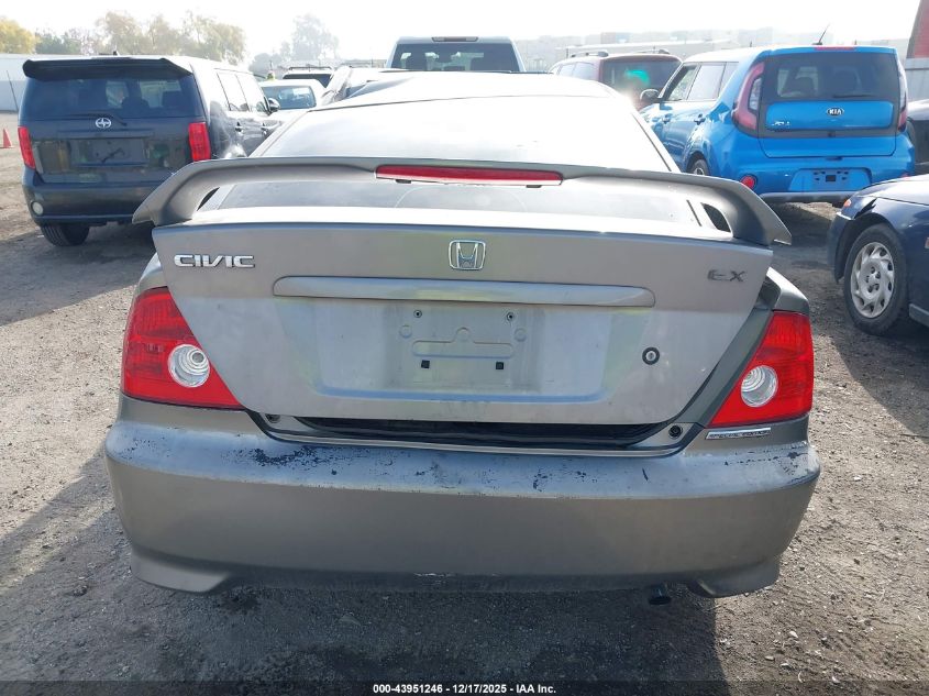2005 Honda Civic Ex VIN: 1HGEM22945L067354 Lot: 43951246