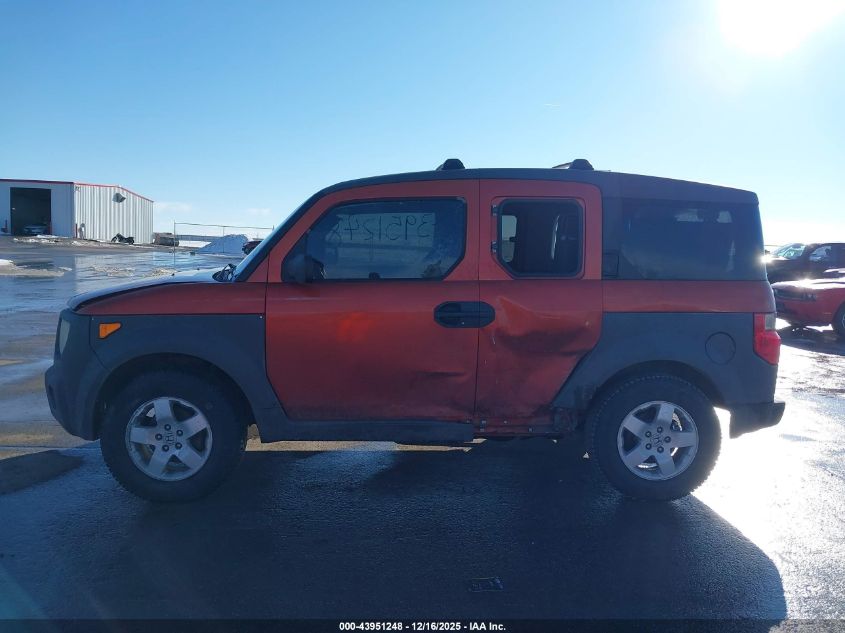 2003 Honda Element Ex VIN: 5J6YH17533L008030 Lot: 43951248