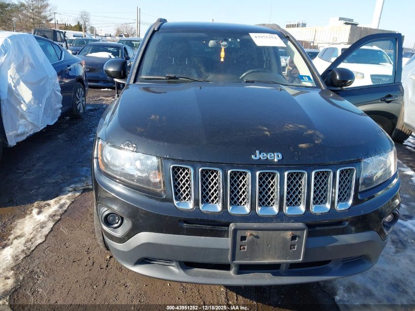 2016 Jeep Compass Latitude VIN: 1C4NJDEB0GD733270 Lot: 43951252