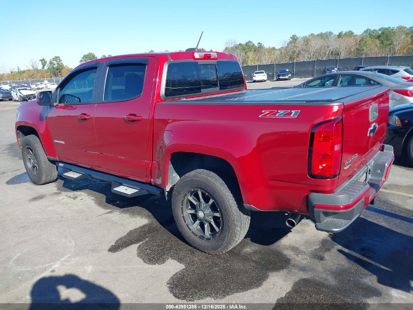 2016 Chevrolet Colorado Z71 VIN: 1GCGSDE34G1185547 Lot: 43951258