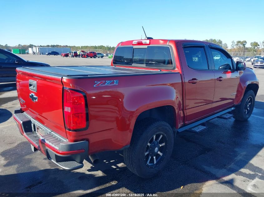 2016 Chevrolet Colorado Z71 VIN: 1GCGSDE34G1185547 Lot: 43951258