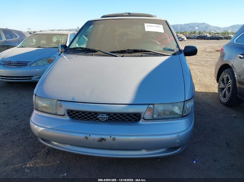 1997 Nissan Quest Gxe/Xe VIN: 4N2DN1112VD809769 Lot: 43951265