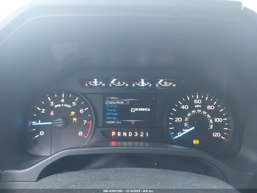 2015 Ford F-150 Xl VIN: 1FTEW1C88FFC28717 Lot: 43951269