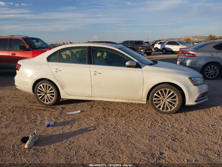 2016 Volkswagen Jetta 1.8T Sel VIN: 3VWL17AJ6GM379598 Lot: 43951273