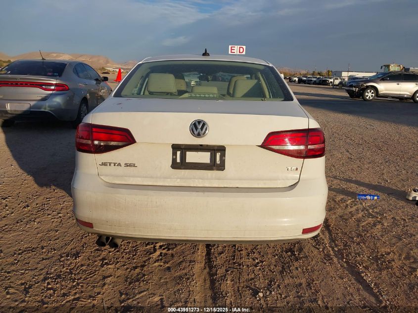 2016 Volkswagen Jetta 1.8T Sel VIN: 3VWL17AJ6GM379598 Lot: 43951273