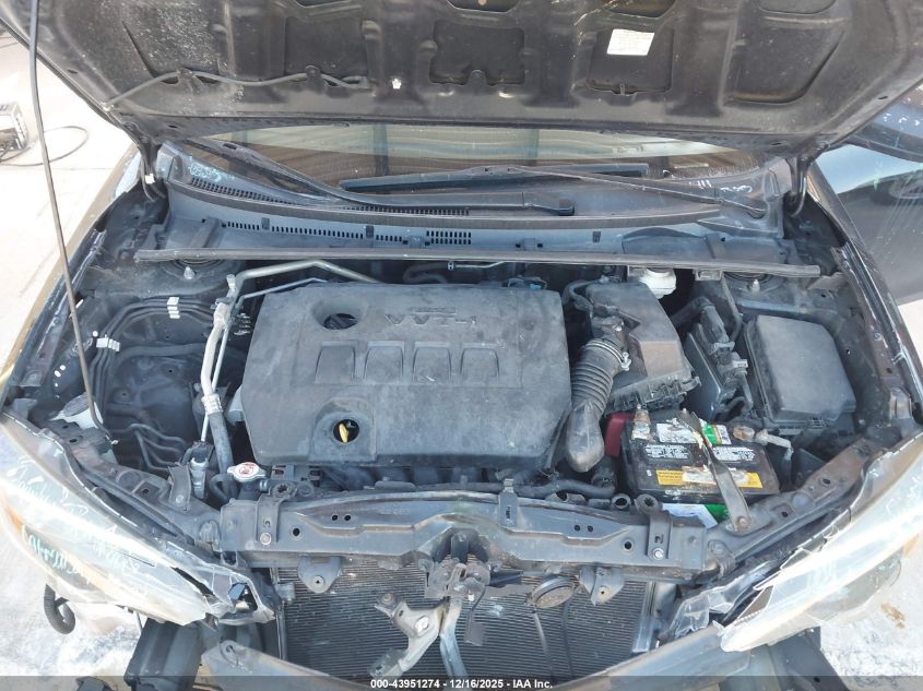 2019 Toyota Corolla Le VIN: 5YFBURHE9KP921742 Lot: 43951274