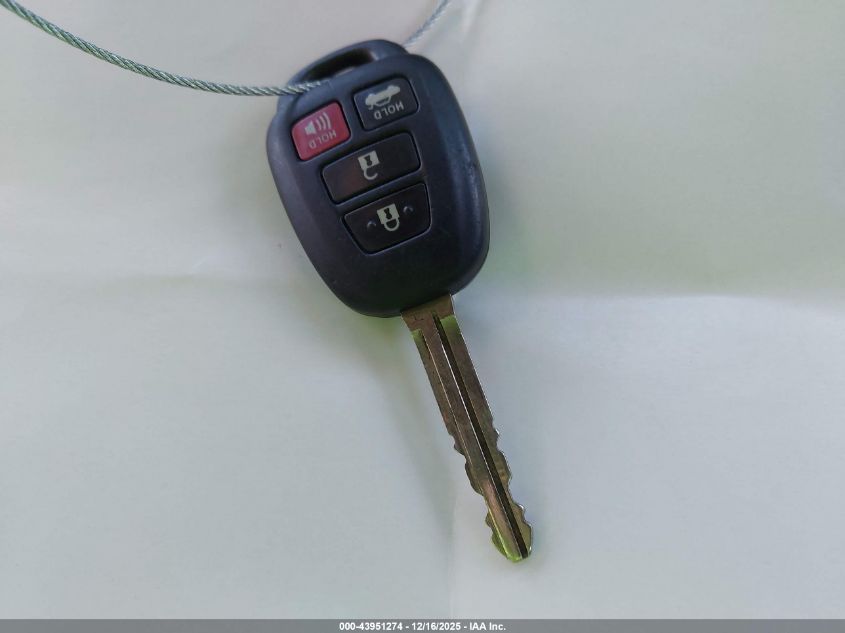 2019 Toyota Corolla Le VIN: 5YFBURHE9KP921742 Lot: 43951274