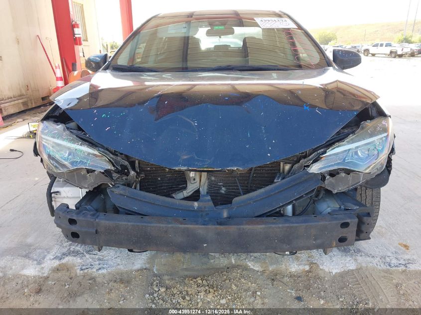 2019 Toyota Corolla Le VIN: 5YFBURHE9KP921742 Lot: 43951274