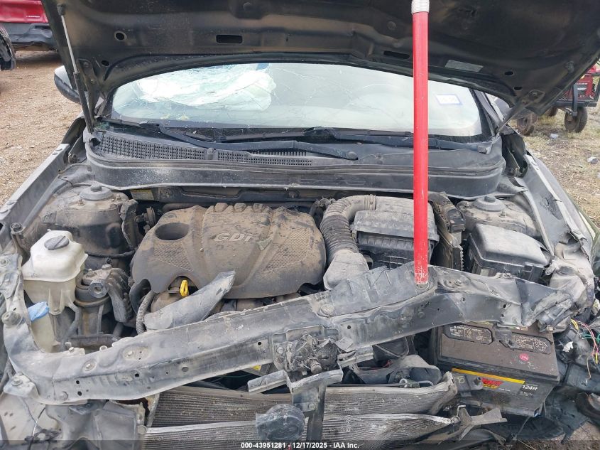 2012 Hyundai Sonata Gls VIN: 5NPEB4AC3CH389403 Lot: 43951281