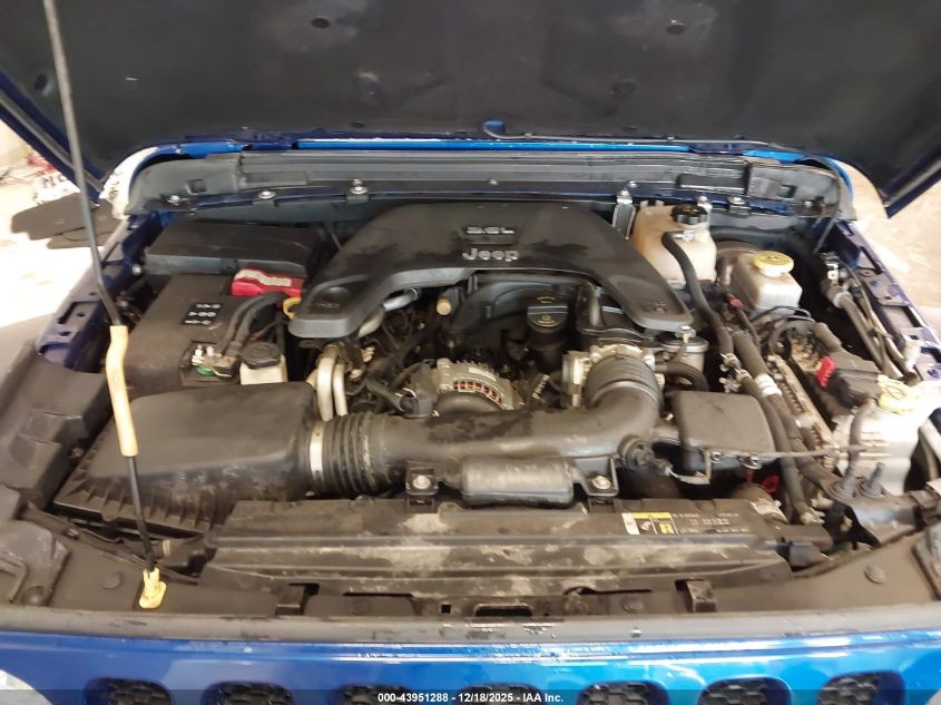 2018 Jeep Wrangler Sport S 4X4 VIN: 1C4GJXAG9JW291287 Lot: 43951288