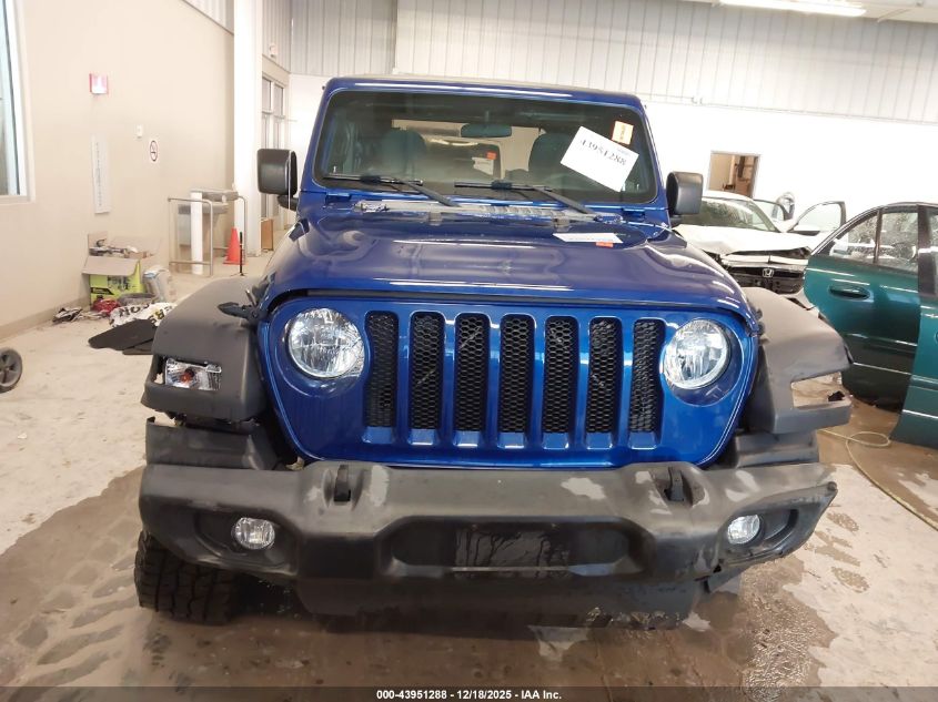 2018 Jeep Wrangler Sport S 4X4 VIN: 1C4GJXAG9JW291287 Lot: 43951288