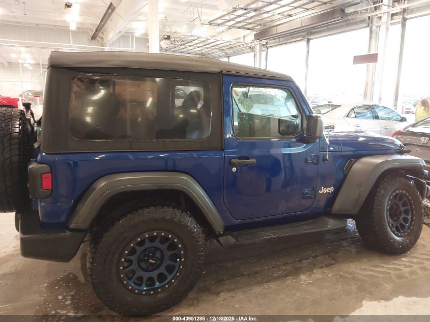 2018 Jeep Wrangler Sport S 4X4 VIN: 1C4GJXAG9JW291287 Lot: 43951288