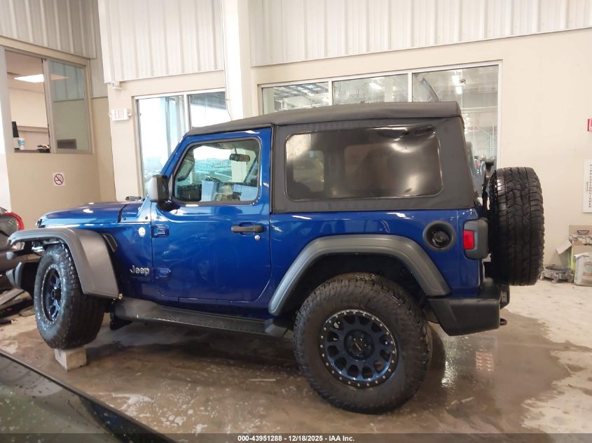 2018 Jeep Wrangler Sport S 4X4 VIN: 1C4GJXAG9JW291287 Lot: 43951288