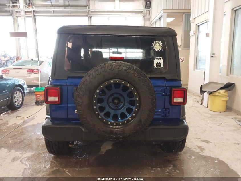 2018 Jeep Wrangler Sport S 4X4 VIN: 1C4GJXAG9JW291287 Lot: 43951288