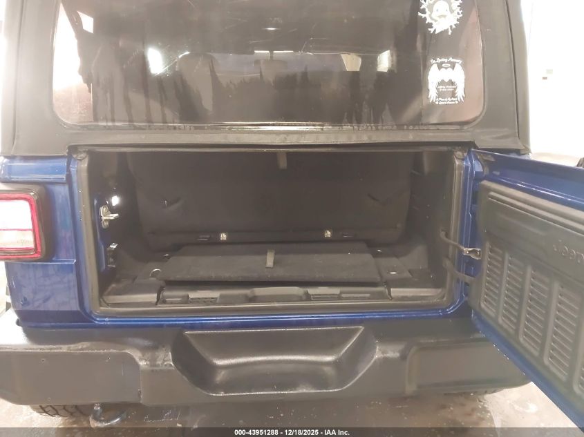 2018 Jeep Wrangler Sport S 4X4 VIN: 1C4GJXAG9JW291287 Lot: 43951288