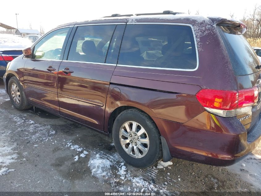 2008 Honda Odyssey Ex-L VIN: 5FNRL38638B405307 Lot: 43951289