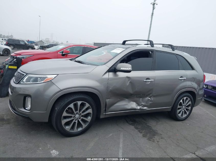 2014 Kia Sorento Sx V6 VIN: 5XYKWDA7XEG538345 Lot: 43951291