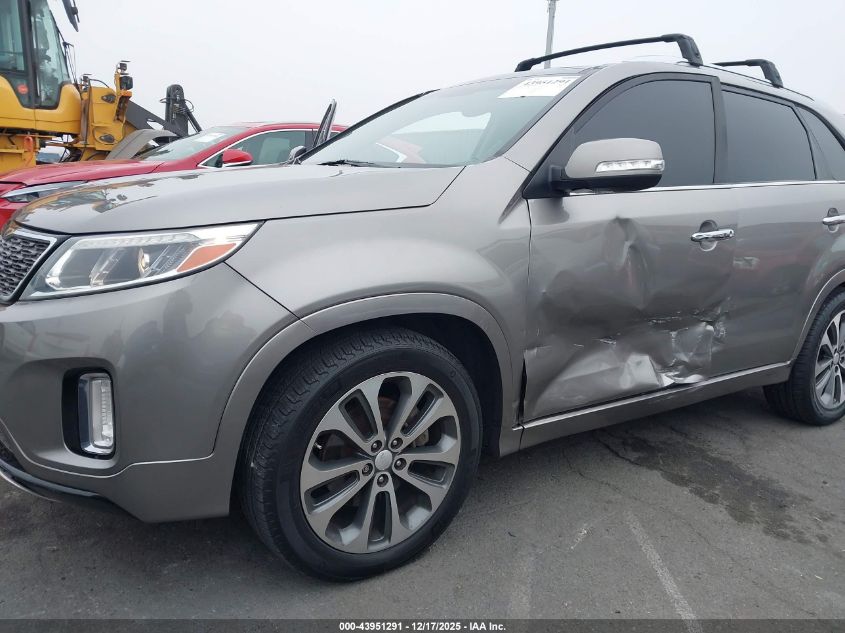 2014 Kia Sorento Sx V6 VIN: 5XYKWDA7XEG538345 Lot: 43951291