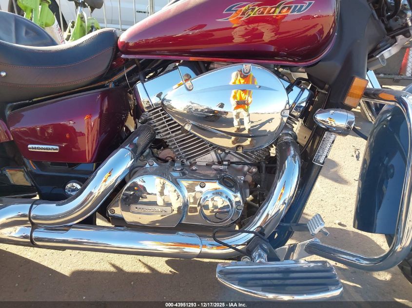 2004 Honda Vt750 Ca VIN: JH2RC50394M001319 Lot: 43951293