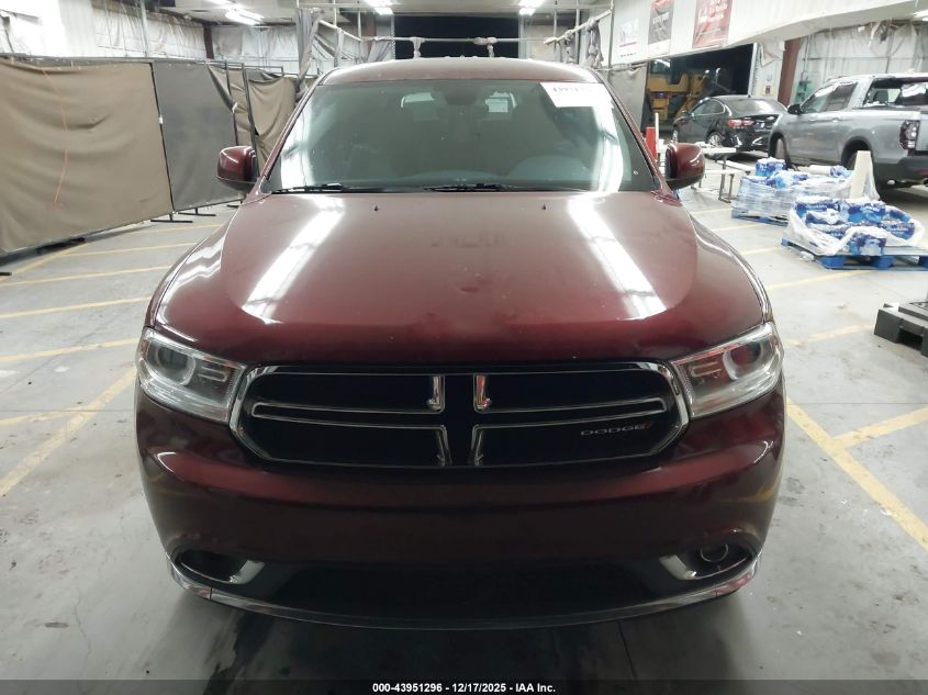 2018 Dodge Durango Sxt Rwd VIN: 1C4RDHAG4JC254560 Lot: 43951296