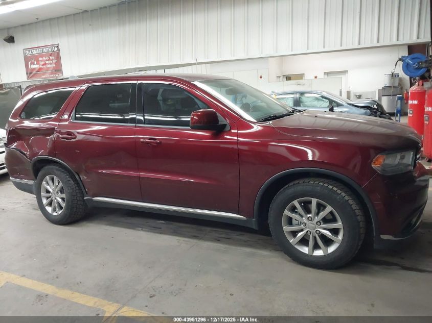 2018 Dodge Durango Sxt Rwd VIN: 1C4RDHAG4JC254560 Lot: 43951296