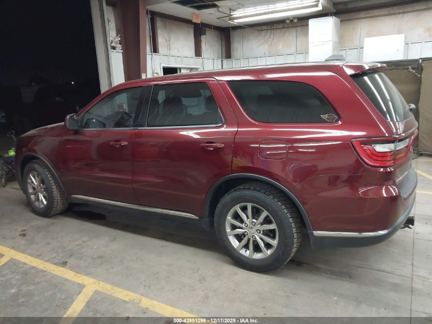2018 Dodge Durango Sxt Rwd VIN: 1C4RDHAG4JC254560 Lot: 43951296