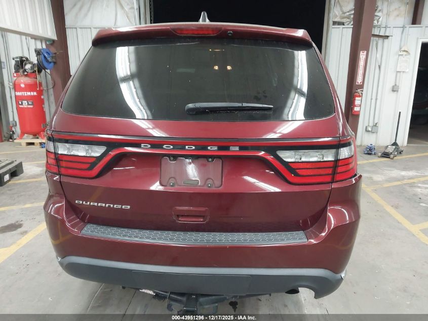 2018 Dodge Durango Sxt Rwd VIN: 1C4RDHAG4JC254560 Lot: 43951296