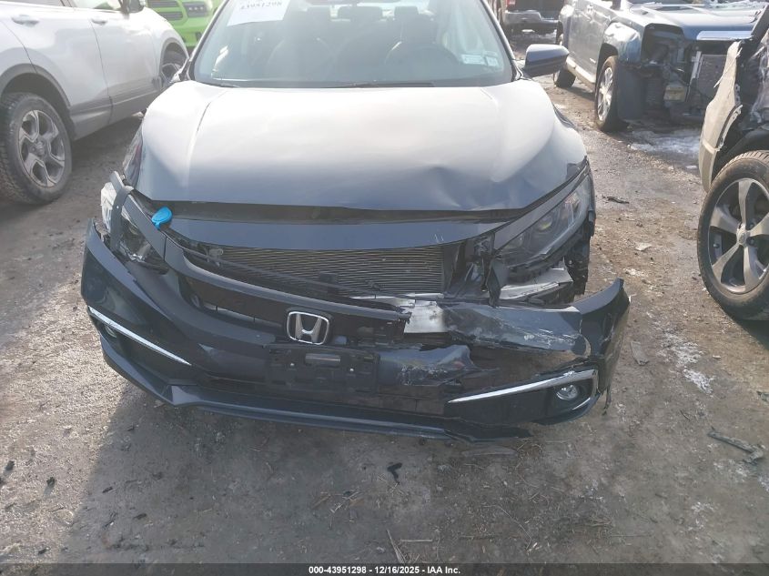 2021 Honda Civic Ex VIN: 19XFC1F38ME206673 Lot: 43951298