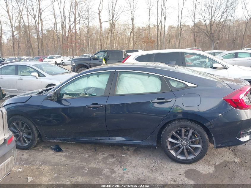 2021 Honda Civic Ex VIN: 19XFC1F38ME206673 Lot: 43951298