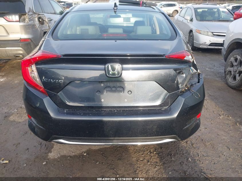 2021 Honda Civic Ex VIN: 19XFC1F38ME206673 Lot: 43951298