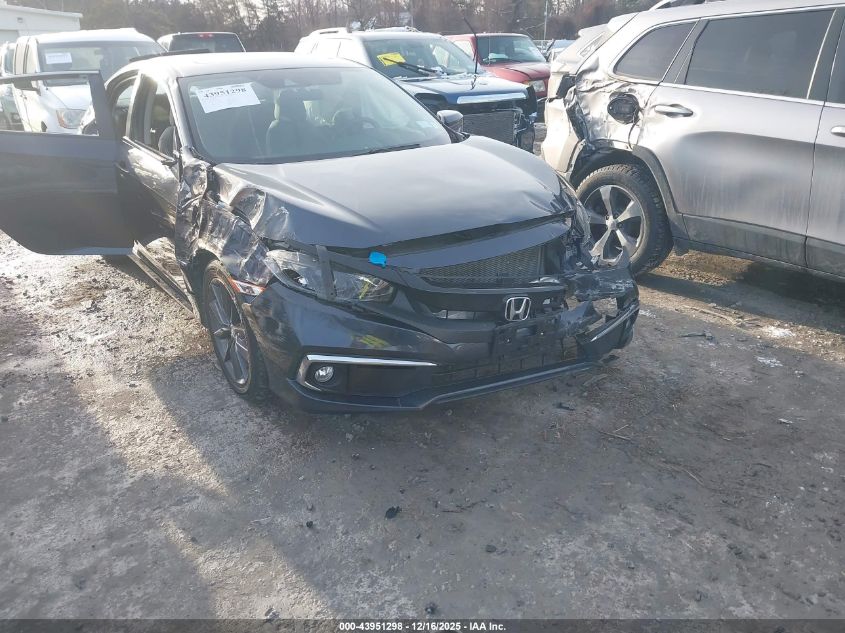 2021 Honda Civic Ex VIN: 19XFC1F38ME206673 Lot: 43951298